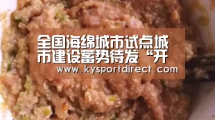 全国海绵城市试点城市建设蓄势待发“开云体育直播”(图1) 开云热门赛事